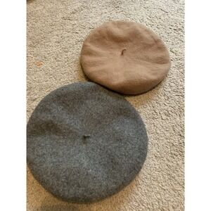 2 Kangol Wool Newsboy Style Hats Size XL